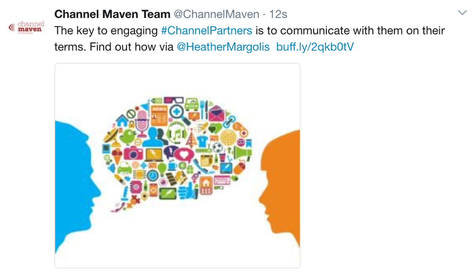 Channel Maven Tweet