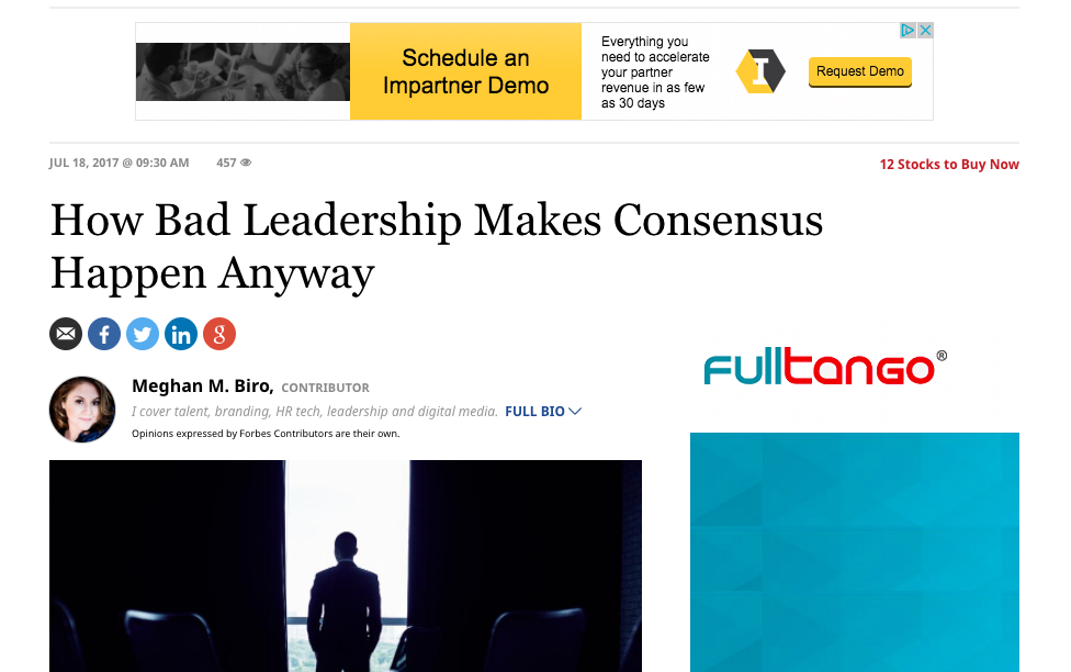 Leadership Article