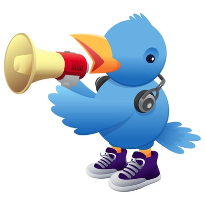 Twitter-bird-megaphone